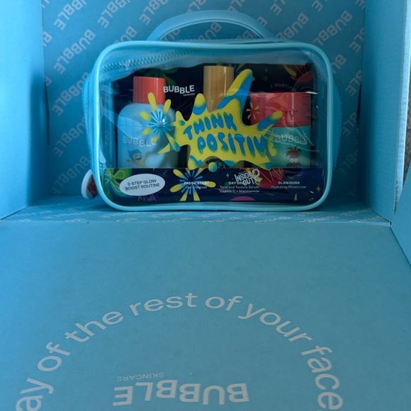 NWT- BUBBLE SKINCARE - Inside Out 2: Think Positive - 3-STEP GLOW BOOST ROUTINE - Picture 8 of 8